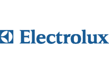 Логотип компании Electrolux - ведущего производителя кондиционеров и бытовой техники, символизирующий качество, инновации и устойчивое развитие в области климат-контроля.